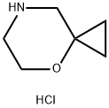 4-oxa-7-azaspiro[2.5]octane hydrochloride Struktur