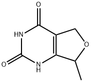 7-Methyl-5,7-dihydrofuro[3,4-d]pyriMidine-2,4(1H,3H)-dione Struktur