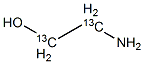 Ethanolamine-13C2 Struktur