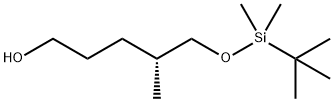 (R)-5-(tert-butyldiMethylsilyloxy)-4-Methylpentan-1-ol Struktur