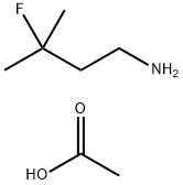 3-Fluoro-3-Methylbutan-1-aMine hydrochloride Struktur