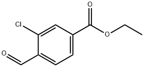 Ethyl 3-chloro-4-forMylbenzoate Struktur