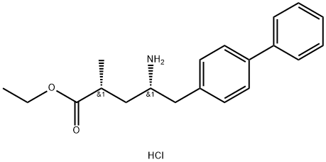 5-([1,1'-ビフェニル]-4-イル)-4-アミノ-2-メチルペンタン酸(2R,4S)-エチル HCL SALT