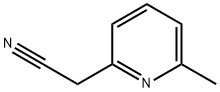 2-(6-Methylpyridin-2-yl)acetonitrile Struktur