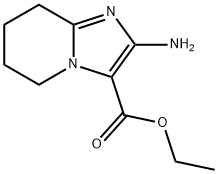 5,6,7,8-Tetrahydro-imidazo[1,2-a]pyrimidine-3-carboxylic acid ethyl ester Struktur