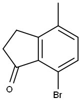 7-BroMo-4-Methyl-2,3-dihydro-1H-inden-1-one Structure