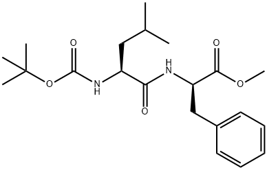 D-Phenylalanine, N-[(1,1-diMethylethoxy)carbonyl]-L-leucyl-, Methyl ester