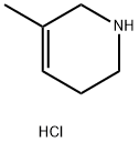 3-Methyl-1,2,5,6-tetrahydropyridine hydrochloride Struktur