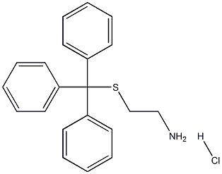 S-TritylcysteaMine Hydrochloride Struktur