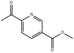 Methyl 6-acetylnicotinate Struktur