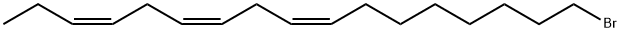 (Z,Z,Z)-17-ブロモ-3,6,9-ヘプタデカトリエン 化學構造式