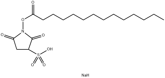 SulfosucciniMidyl Myristate SodiuM Struktur