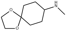 N-Methyl-1,4-dioxaspiro[4.5]decan-8-aMine Struktur