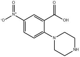 Methyl 3-nitro-4-(piperazin-1-yl)benzoate Struktur