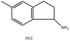 5-METHYL-2,3-DIHYDRO-1H-INDEN-1-AMINE HYDROCHLORIDE Struktur