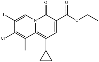 4H-Quinolizine-3-carboxylicacid,8-chloro-1-cyclopropyl-7-fluoro-9-Methyl-4-oxo-,??????