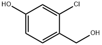 3-Chloro-4-(hydroxyMethyl)phenol Struktur