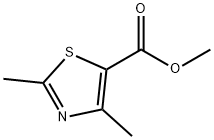 Methyl 2,4-dimethyl-5-thiazolecarboxylate Struktur