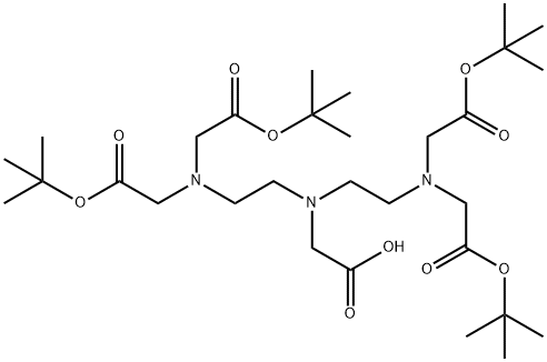 DTPA-tetra (t-Bu ester)(B-365) Struktur