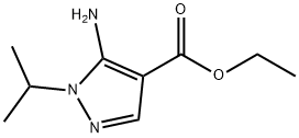 ethyl 5-aMino-1-isopropyl-1h-pyrazole-4-carboxylate Struktur