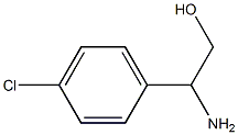 2-aMino-2-(4-chlorophenyl)ethanol Struktur