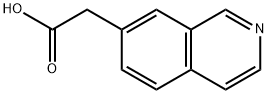 Isoquinolin-7-yl-acetic acid Struktur