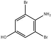 4-AMino-3,5-dibroMophenol Struktur