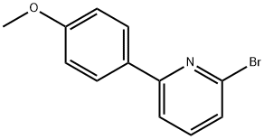 2-broMo-6-(4-Methoxyphenyl)pyridine Struktur