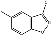 1,2-Benzisoxazole,3-chloro-5-methyl-(9CI) Struktur