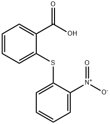 2-[(2-nitrophenyl)thio]benzoic acid Struktur