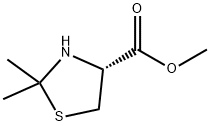 L-2,2-DiMethylthiazolidine-4-carboxylic Acid Methyl Ester Struktur