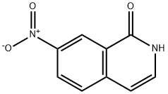 7-Nitroisoquinolin-1(2H)-one Struktur