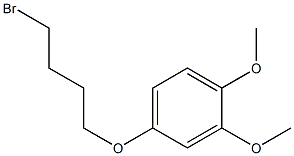 4-(4-BroMobutoxy)-1,2-diMethoxybenzene Struktur