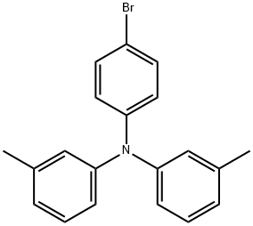 N-(4-broMophenyl)-3-Methyl-N-(M-tolyl)aniline Struktur