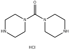 Di(1-piperazinyl)Methanone Dihydrochloride Struktur