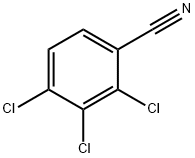 2,3,4-Trichlorobenzonitrile Struktur