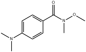 N-Methoxy-N-Methyl-4-(diMethylaMino)benzaMide Struktur