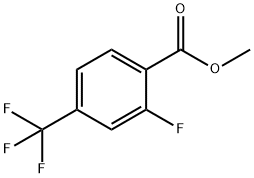 Methyl 2-fluoro-4-(trifluoroMethyl)benzoate Struktur