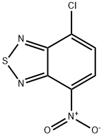 4-Chloro-7-nitro-2,1,3-benzothiadiazole Struktur