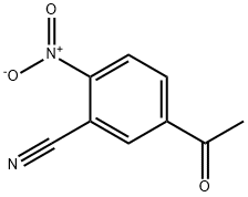 5-Acetyl-2-nitrobenzonitrile Struktur