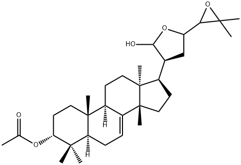 (13α,14β,17S,20S,21R,23R,24S)-21,23:24,25-ジエポキシ5α-ラノスタ-7-エン-3α,21-ジオール3-アセタート