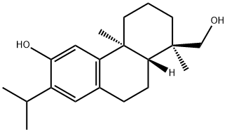 Abieta-8,11,13-triene-12,18-diol Struktur