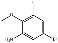 5-bromo-3-fluoro-2-methoxyaniline Struktur