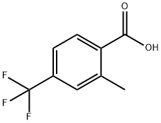 2-Methyl-4-(trifluoromethyl)benzoic acid Struktur