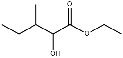 2-Hydroxy-3-methylpentanoic acid ethyl ester Struktur