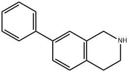 7-phenyl-1,2,3,4-tetrahydroisoquinoline Struktur