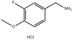 3-Fluoro-4-MethoxybenzylaMineHCl Struktur