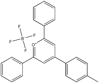 2,6-Diphenyl-4-(p-tolyl)pyryliuM tetrafluoroborate Struktur