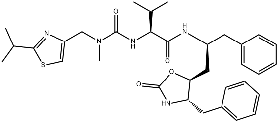 DESTHIAZOLYLMETHYL RITONAVIR Struktur