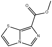 Methyl iMidazo[5,1-b]thiazole-7-carboxylate Struktur